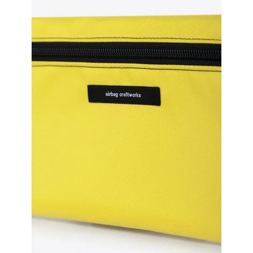 Touch Yellow Nylon - Body Bag-Airbag Craftworks-Hip Bags-ROTATION BOUTIQUE