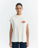 Trompeta Patch Oversize T-Shirt Damen-Thinking Mu-T-Shirts-ROTATION BOUTIQUE BERLIN