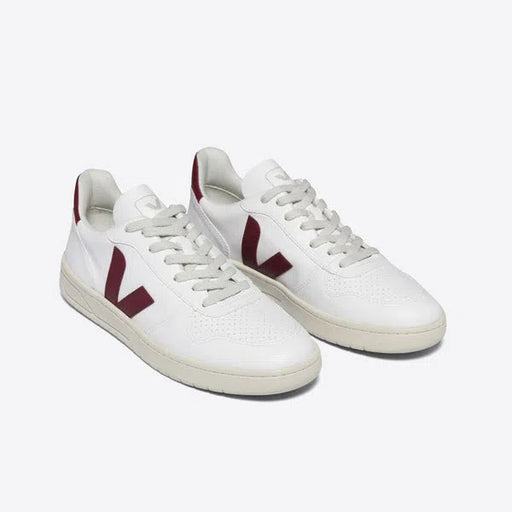 V-10 CWL White Marsala - Veganer Sneaker-Veja-Schuhe-ROTATION BOUTIQUE