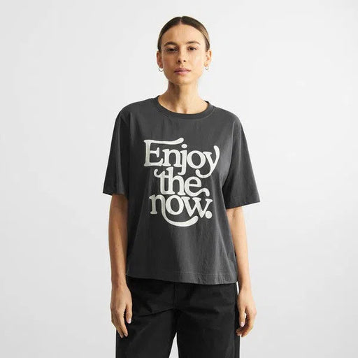 Vadstena Enjoy the Now - Statement T-Shirt-Dedicated-T-Shirts-ROTATION BOUTIQUE BERLIN