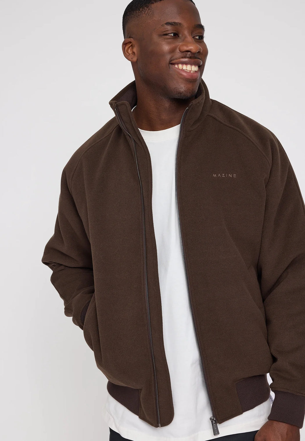 Vegan Wool Blouson-Mazine-Jacken & Mäntel-ROTATION BOUTIQUE BERLIN