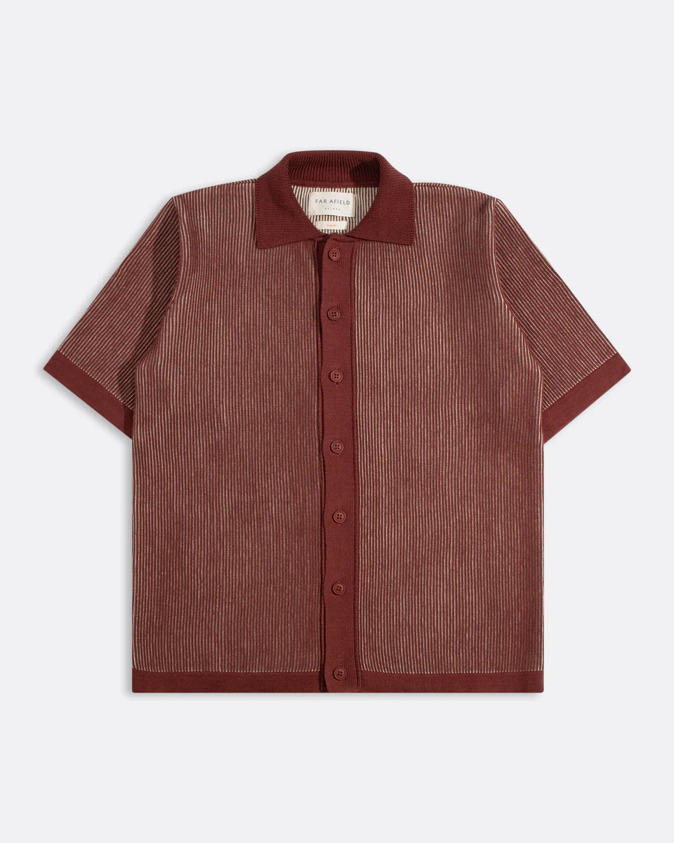 Velzy Knitted Shirt-Far Afield-Hemden & Blusen-ROTATION BOUTIQUE BERLIN