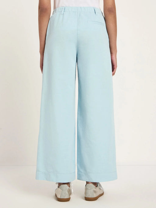 Verkürzte Hose aus Bio-Baumwolle und Leinen-Lanius-Hosen-ROTATION BOUTIQUE BERLIN