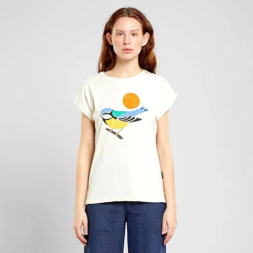 Visby Blue Tit - T-Shirt mit Vogel Motiv-Dedicated-T-Shirts-ROTATION BOUTIQUE