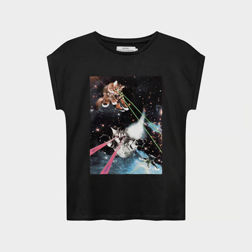 Visby Lazer Cats T-Shirt-Dedicated-T-Shirts-ROTATION BOUTIQUE BERLIN
