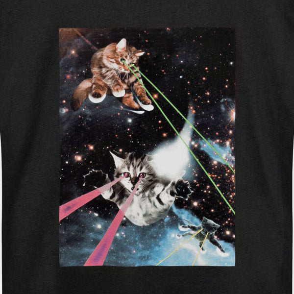 Visby Lazer Cats T-Shirt-Dedicated-T-Shirts-ROTATION BOUTIQUE BERLIN