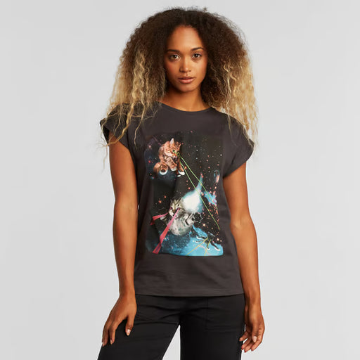 Visby Lazer Cats T-Shirt-Dedicated-T-Shirts-ROTATION BOUTIQUE BERLIN