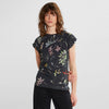 Visby Night Florals - T-Shirt mit Allover Print