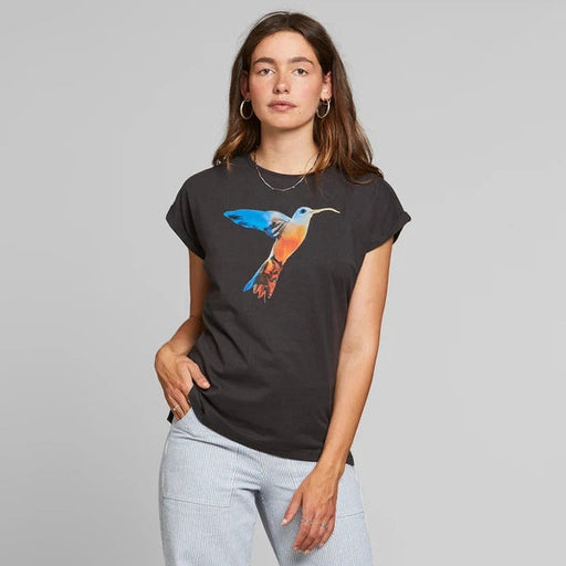 Visby Painted Hummingbird - T-Shirt-Dedicated-T-Shirts-ROTATION BOUTIQUE BERLIN