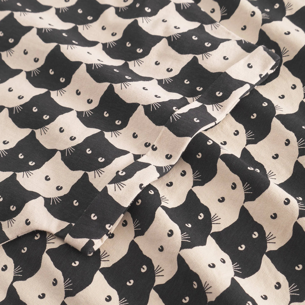 Visby Pepita Cats Damen T-Shirt-Dedicated-T-Shirts-ROTATION BOUTIQUE BERLIN