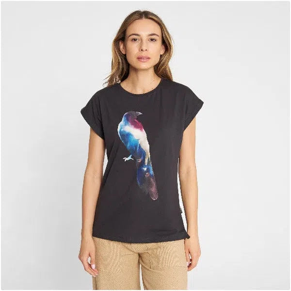 Visby Raven Charcoal - T-Shirt-Dedicated-T-Shirts-ROTATION BOUTIQUE BERLIN