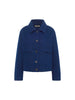 Walkjacke aus Schurwolle Baumwolle Mix-Lanius-Jacken & Mäntel-ROTATION BOUTIQUE BERLIN