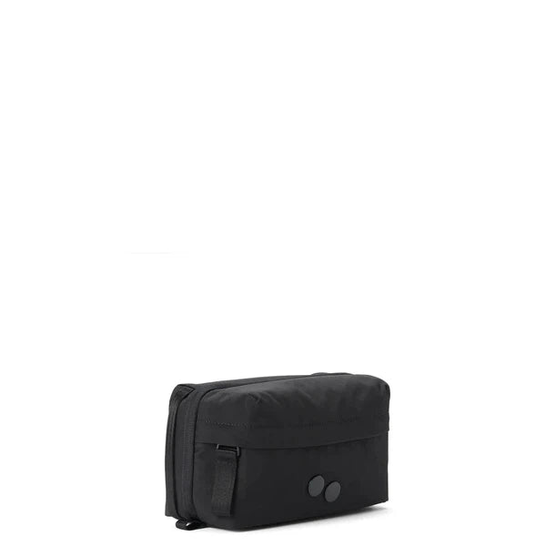 Wash Bag Mono Maxgear Crinkle Black - Waschbeutel-Pinqponq-Hip Bags-ROTATION BOUTIQUE BERLIN