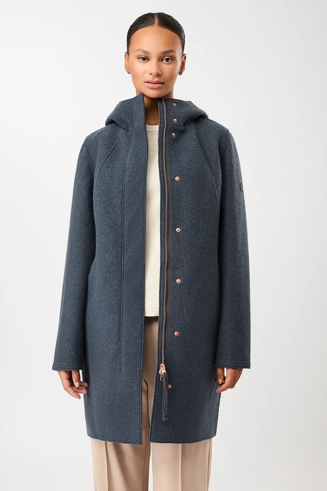 Wollmantel Coat Risana-Langer Chen-Jacken & Mäntel-ROTATION BOUTIQUE BERLIN