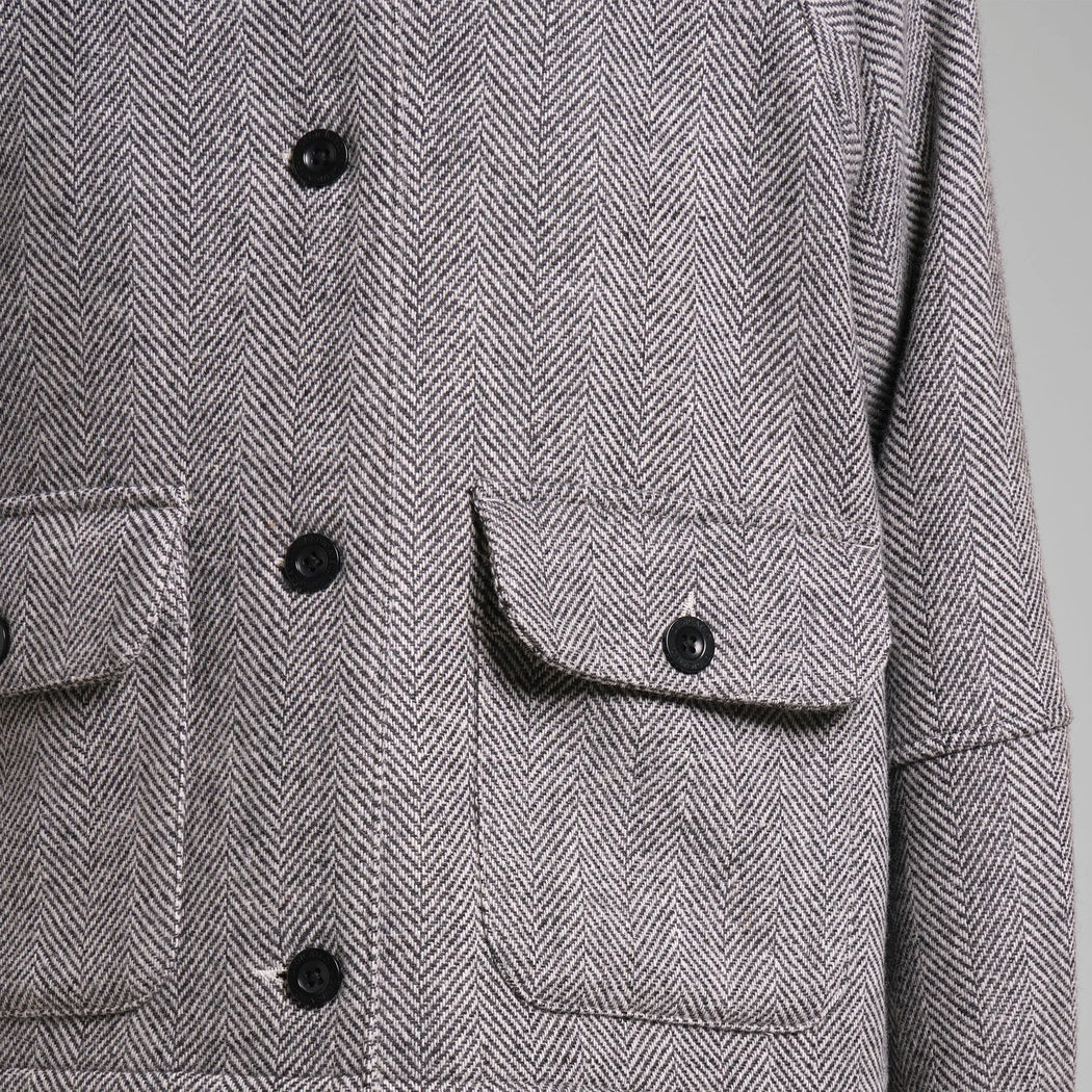 Wool Jacket Nabben Herringbone-Dedicated-Jacken & Mäntel-ROTATION BOUTIQUE BERLIN