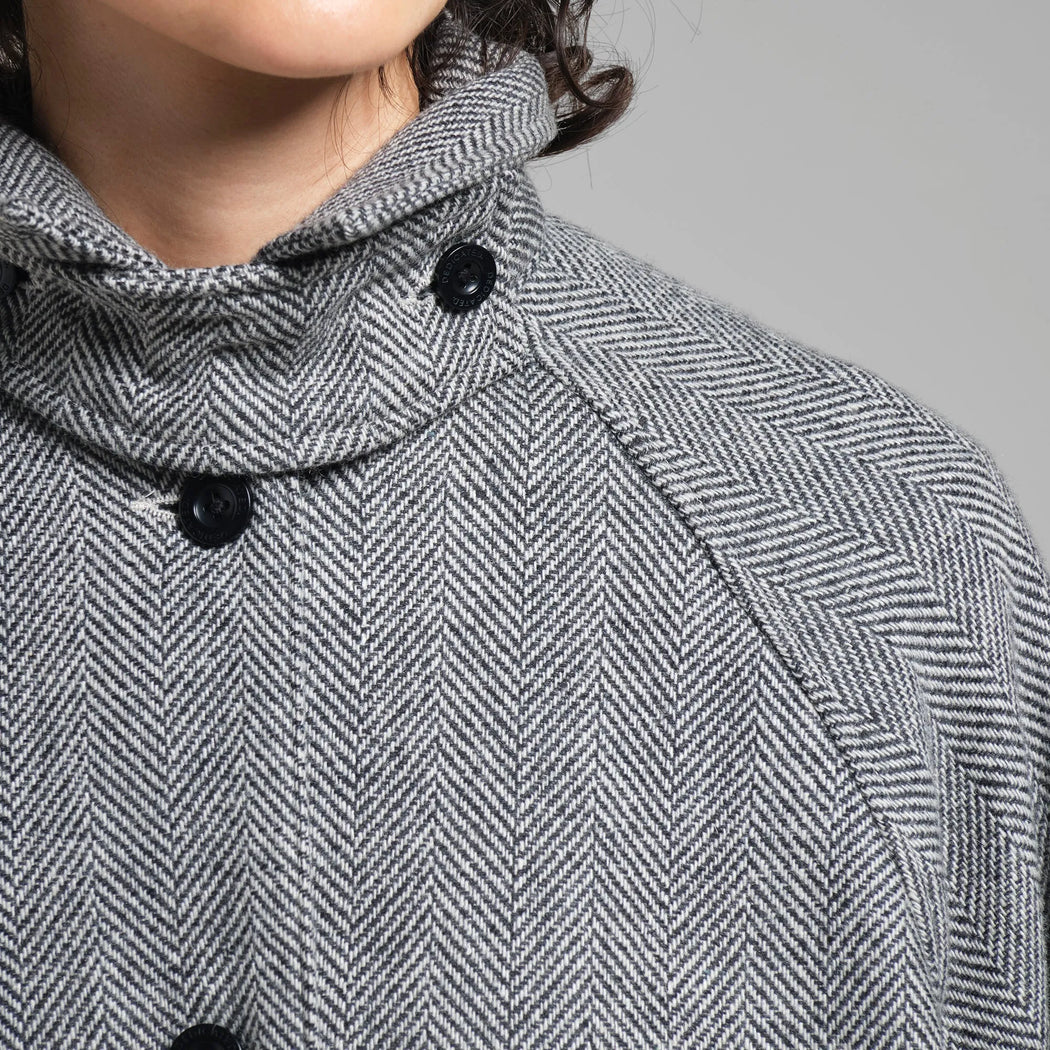 Wool Jacket Nabben Herringbone-Dedicated-Jacken & Mäntel-ROTATION BOUTIQUE BERLIN
