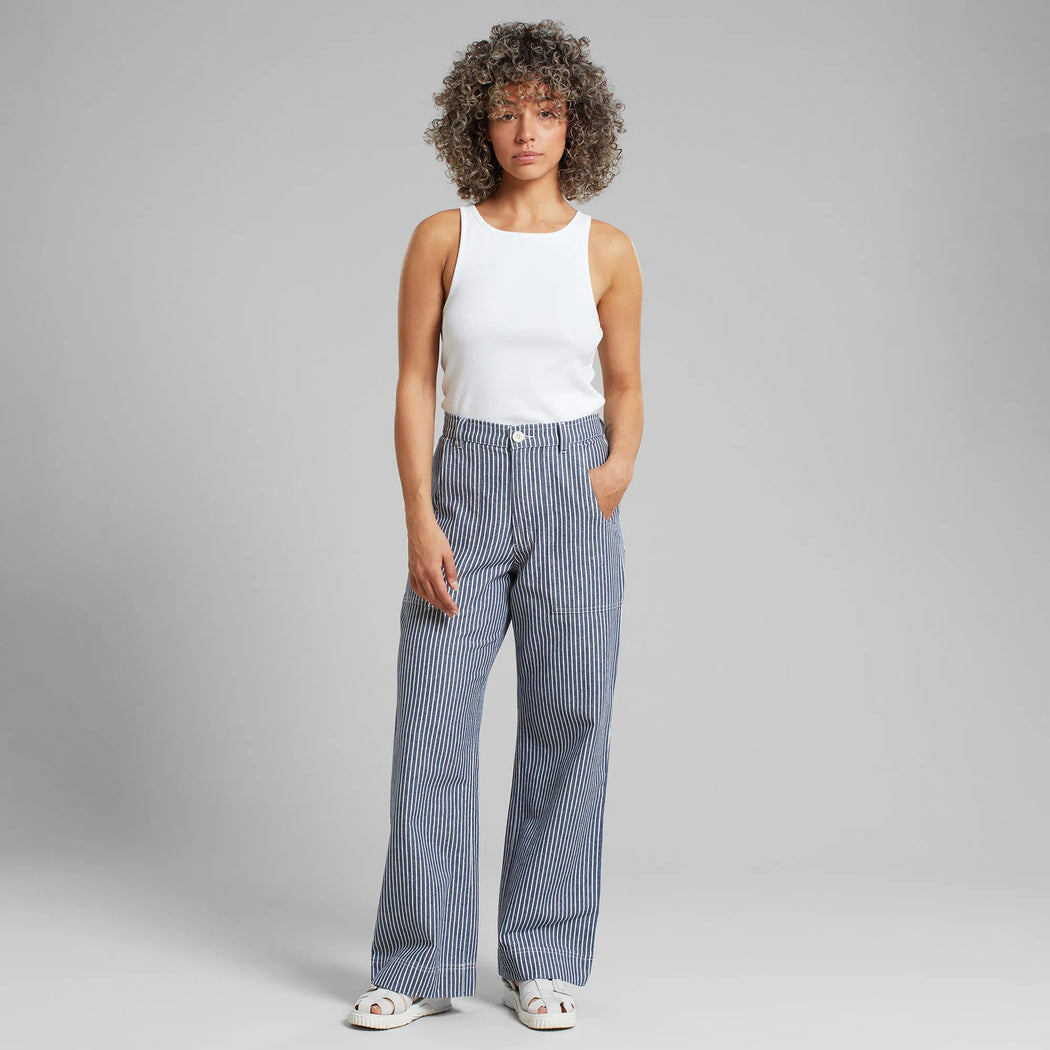 Workwear Pants Vara Stripe-Dedicated-Hosen-ROTATION BOUTIQUE BERLIN