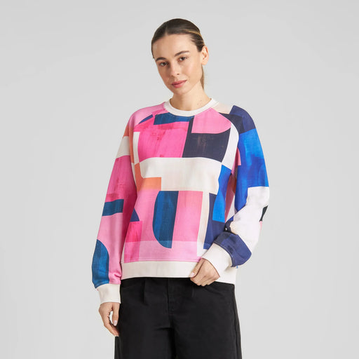 Ystad Abstract Block Sweatshirt-Dedicated-Pullis & Sweatshirts-ROTATION BOUTIQUE BERLIN