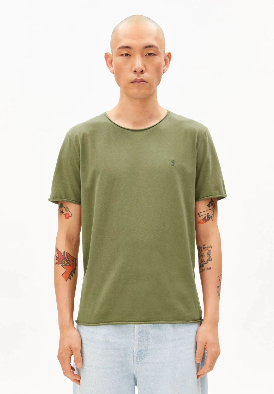 Herren T-Shirt Jaames Brushed von Armedangels – Bild 3