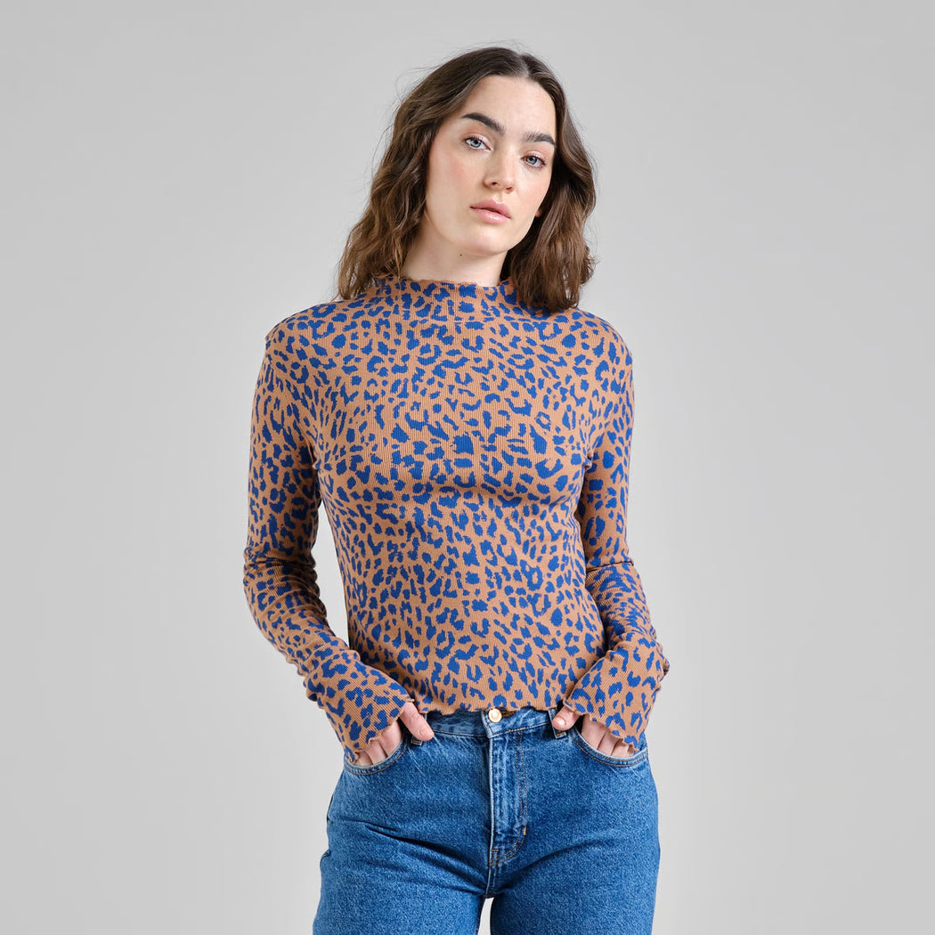Damen Ripptop Ryd Leopard von Dedicated – Bild 1