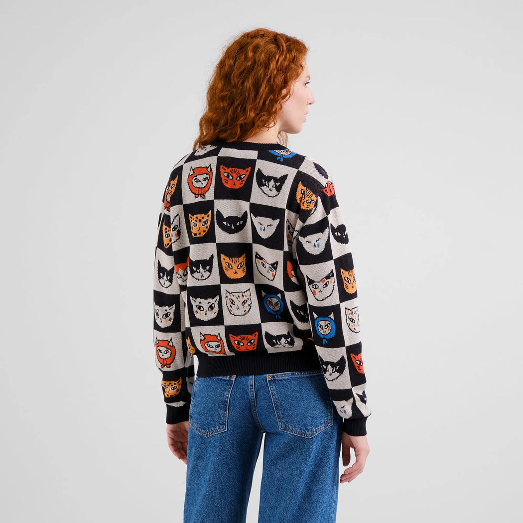 Pullover Arendal Cat Bingo von Dedicated – Bild 5