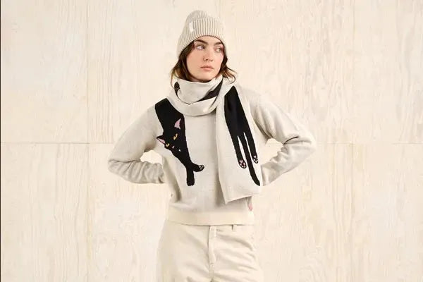 Schal Rossberga Long Cat Scarf von Dedicated – Bild 6