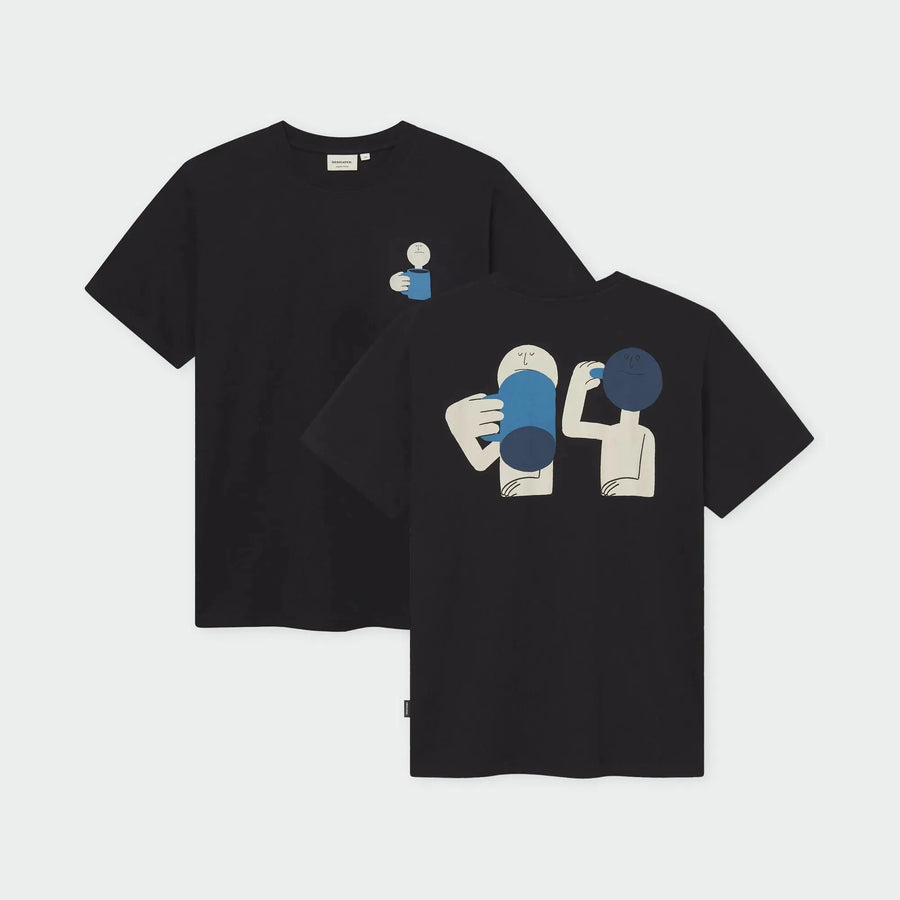 T-Shirt Stockholm Smile Cup Herren von Dedicated – Bild 1