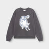 Ystad Flower Cat Damen Sweatshirt von Dedicated – Bild 3