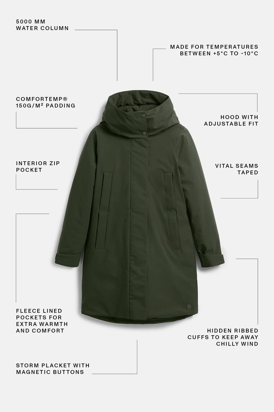 Damen Winterjacke Eline von Elvine – Bild 8