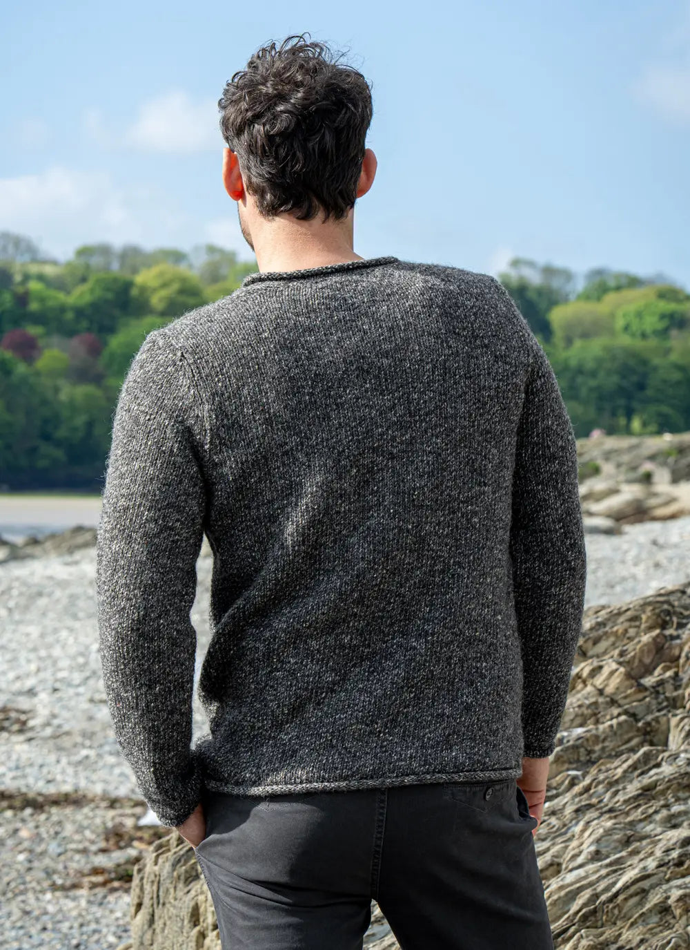 Alpaca Roll Neck Sweater von Fisherman – Bild 2
