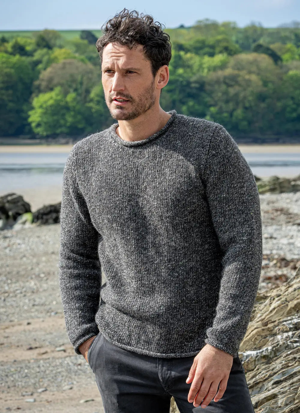 Alpaca Roll Neck Sweater von Fisherman – Bild 5