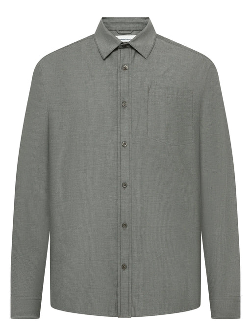 Regular Herringbone Shirt Herren von Knowledge Cotton Apparel – Bild 2
