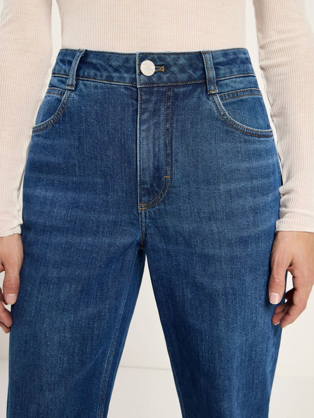 Damen Straight Jeans SAGE mit Aufschlag von LANIUS – Bild 3