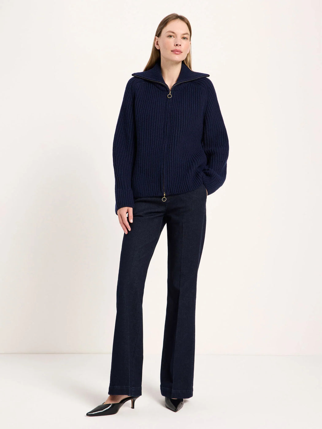 Damen Strickjacke in Rippoptik von LANIUS – Bild 4