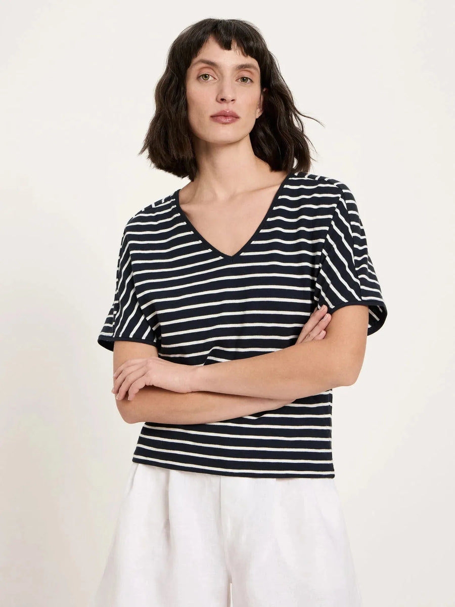 Damen V-Neck Shirt von Lanius – Bild 1