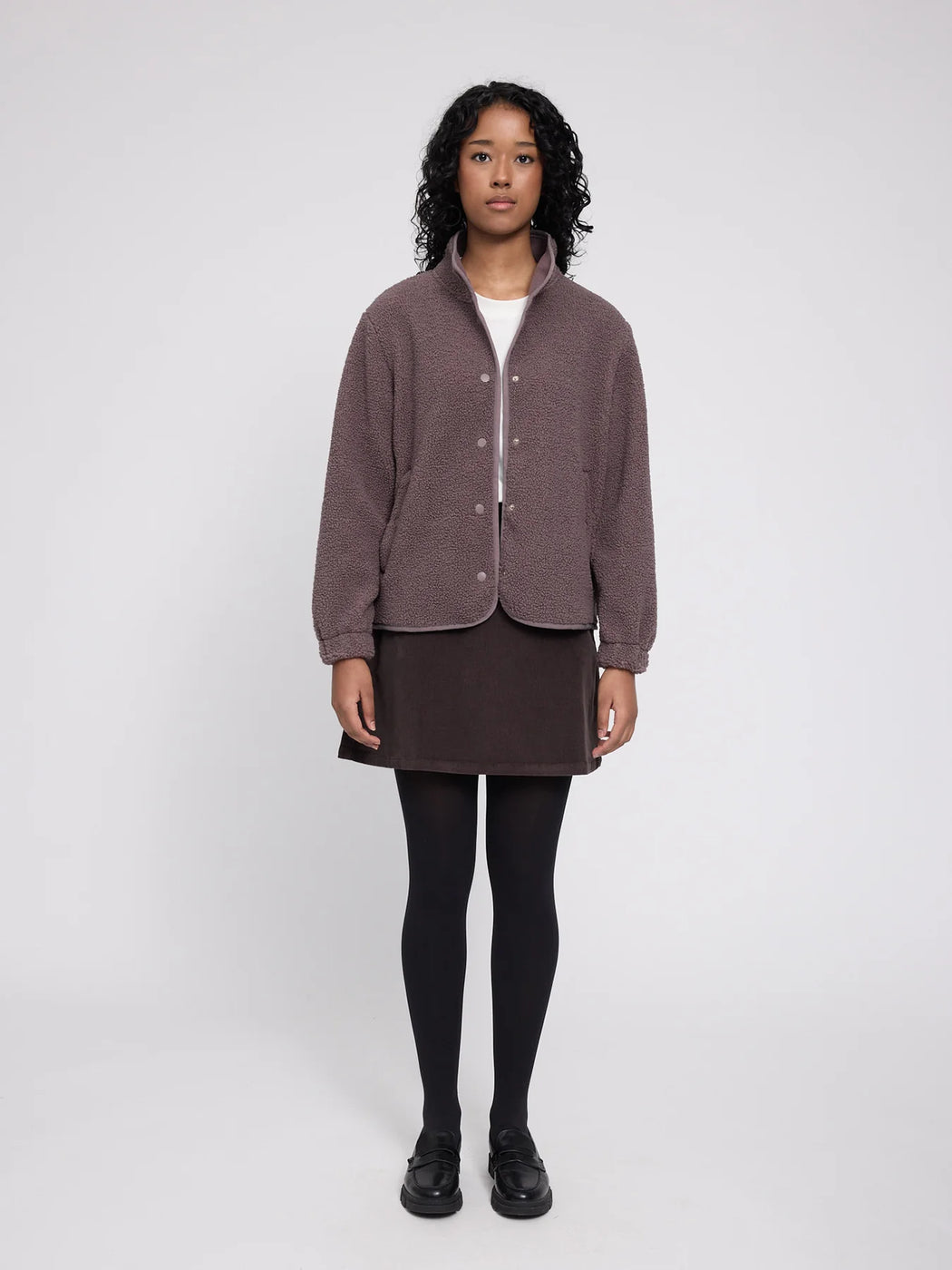 Damen Teddy-Fleece Jacke von MAZINE – Bild 3