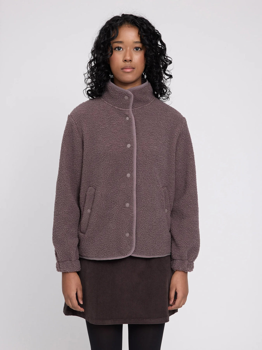 Damen Teddy-Fleece Jacke von MAZINE – Bild 4
