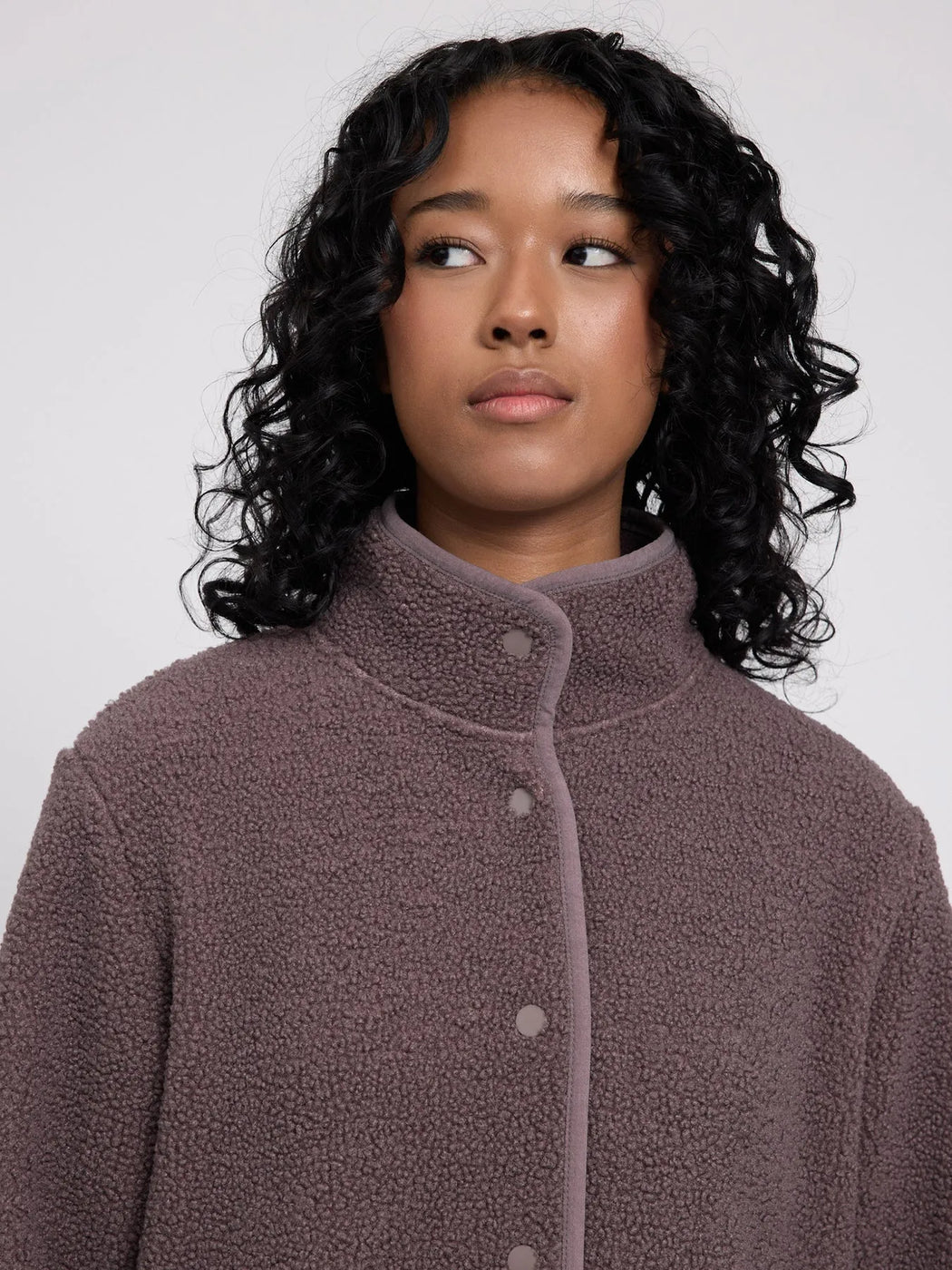 Damen Teddy-Fleece Jacke von MAZINE – Bild 5