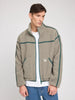 Herren Teddy-Fleece Jacke Contrast Tape von MAZINE – Bild 1