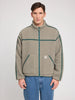 Herren Teddy-Fleece Jacke Contrast Tape von MAZINE – Bild 2