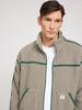 Herren Teddy-Fleece Jacke Contrast Tape von MAZINE – Bild 4