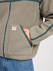 Herren Teddy-Fleece Jacke Contrast Tape von MAZINE – Bild 8