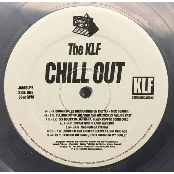 KLF - Chill Out Jams LP5 Clear Vinyl Reissue von Miscellaneous – Bild 2