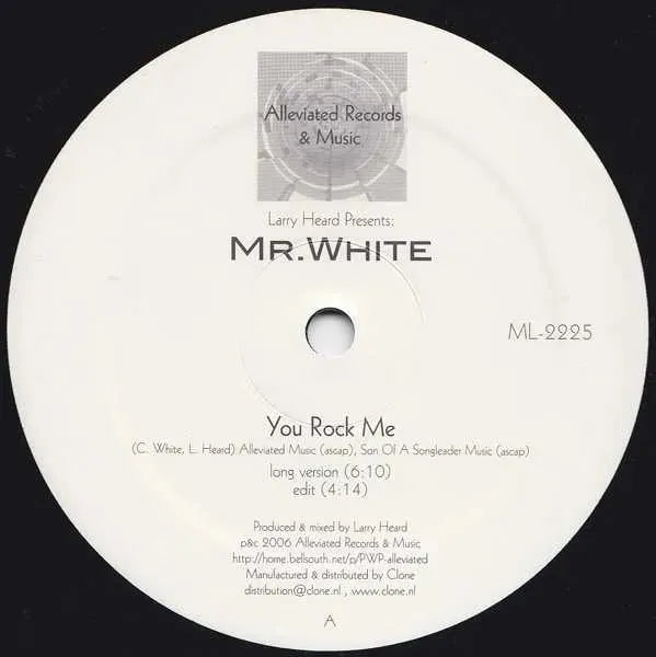 Larry Heard presents Mr. White – The sun can’t compare 12'', 2006 von Miscellaneous – Bild 1