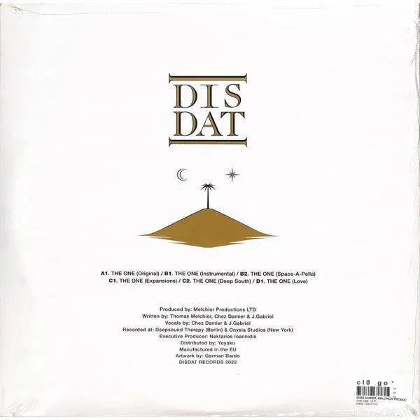 Melchior Prod and Chez Damier - The One von Miscellaneous – Bild 2