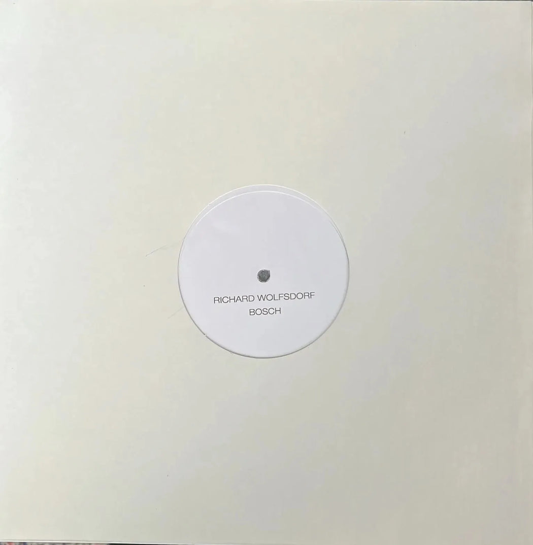 Richard Wolfsdorf Mdma Bosch Vinyl Reissue Sei Es Drum SED011 von Miscellaneous – Bild 2
