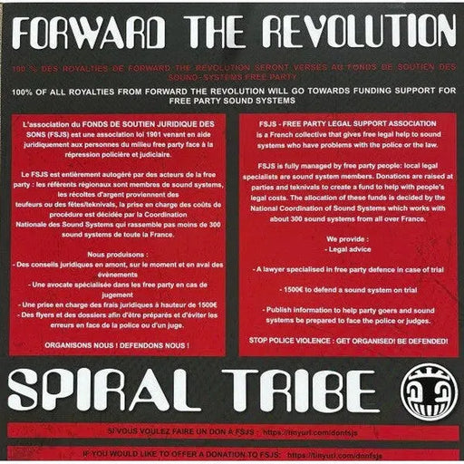 Spiral Tribe - Forward The Revolution 12" von Miscellaneous – Bild 2