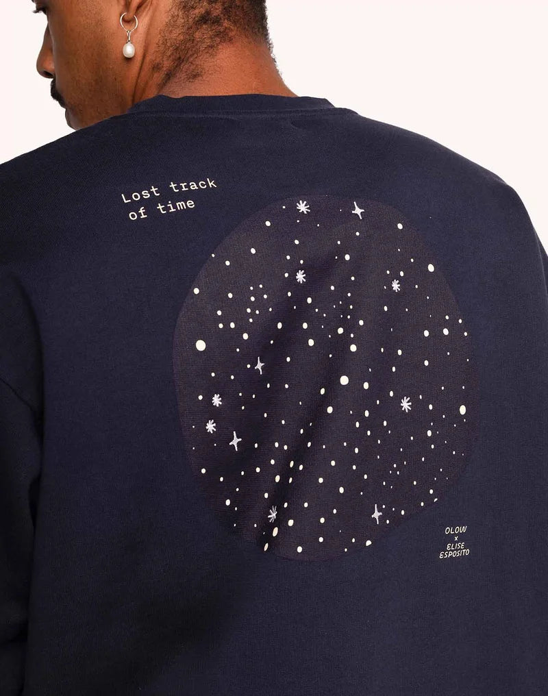 Herren Sweatshirt Lost Track von OLOW – Bild 12