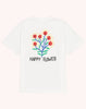 Herren T-Shirt Happy Flower von OLOW – Bild 4