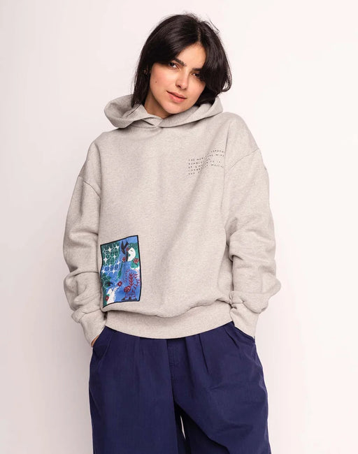 Kapuzen Sweatshirt Houdini von OLOW – Bild 1